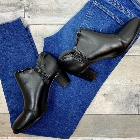 Jack Rogers Black Ankle boots size 7.5 - Picture 5 of 14